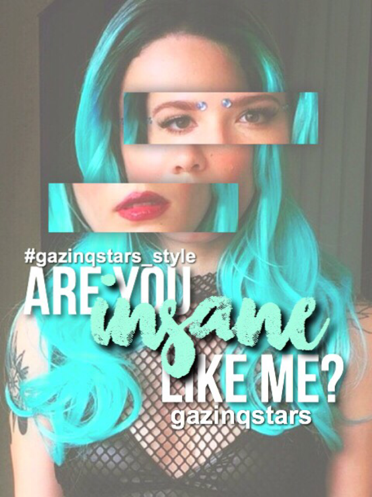 New style I made up. Do you like it? Gasoline- Halsey👑 #gazinqstars_style