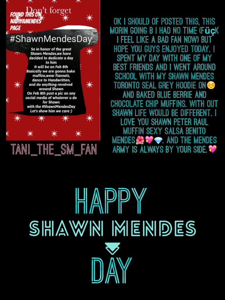 #ShawnMendesDay