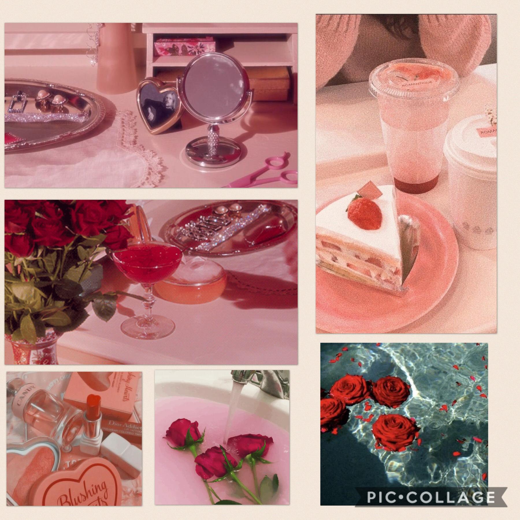 red vintage aesthetic 🍒🍑