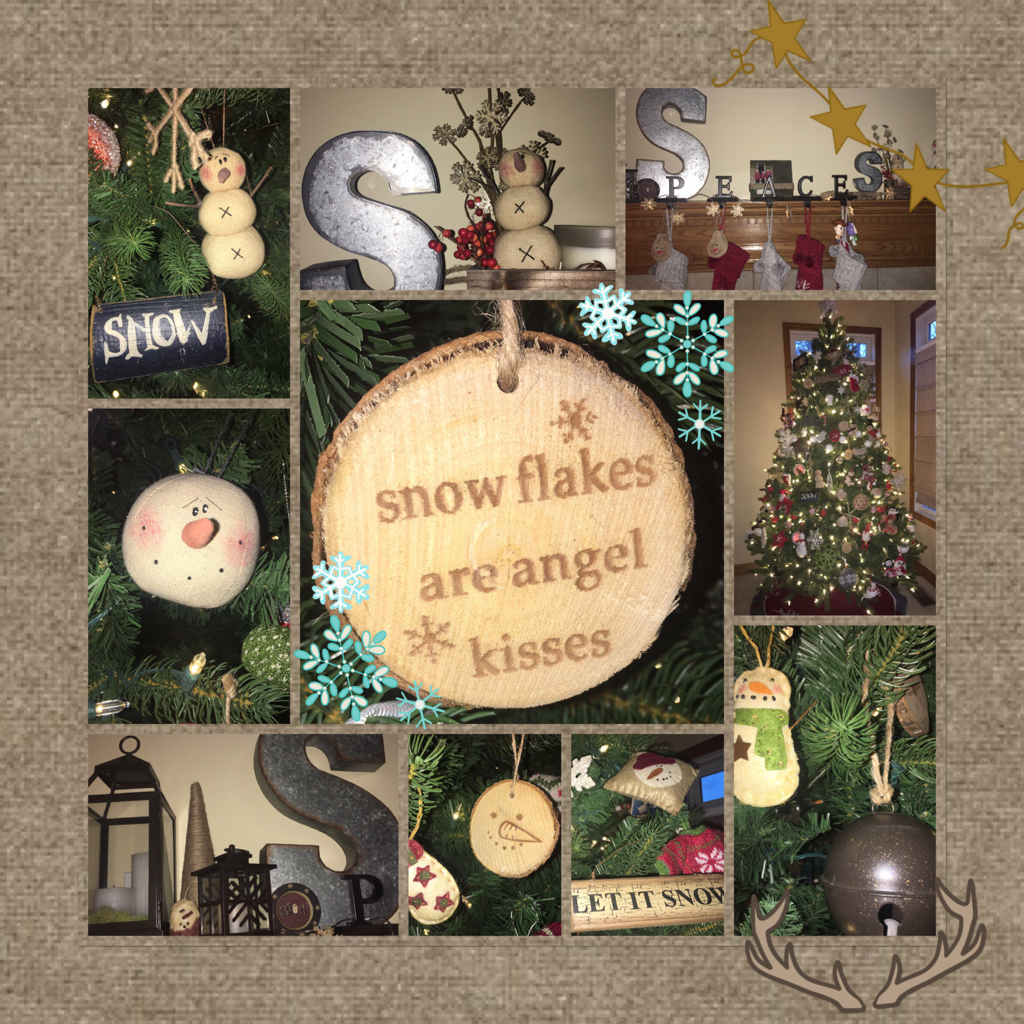 Hey Lovelies! Wanted to share my Christmas decor with all of you (well, some of it anyway lol)! Our last name is  ❄️S N O W❄️ so this is a fun time of year for our family!☃️❤️️☃️❤️️