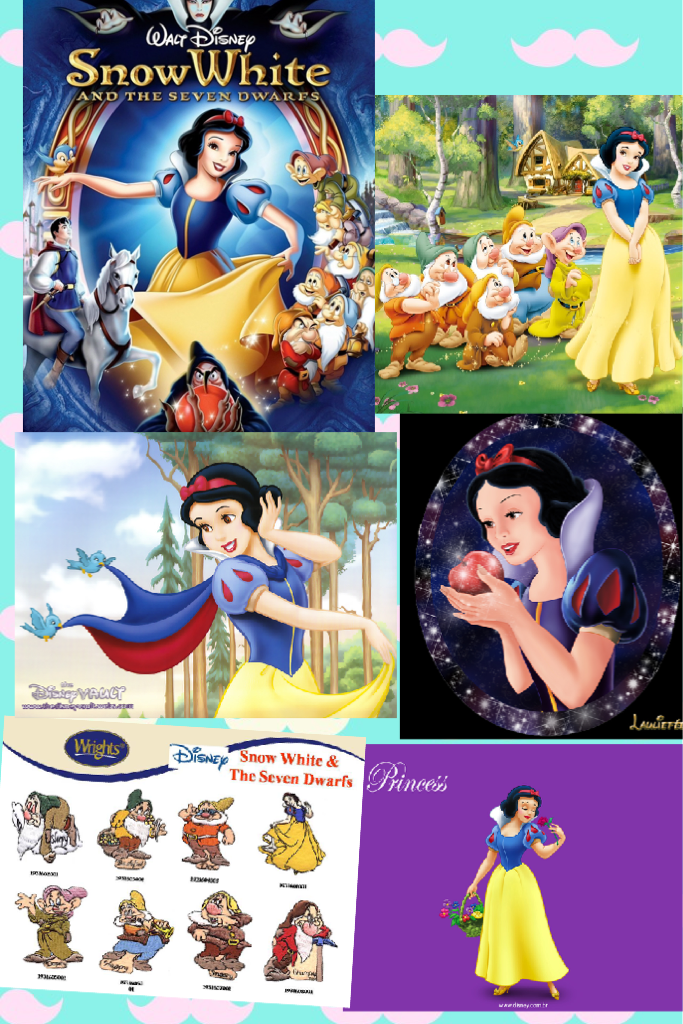 Love Snow White and all her Dwarfs!!! Her story is bae