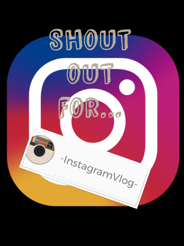 Shout out for…tap
You're so cool instagramvlog!!😍💖❤️😜🤩❣️😘🌈👌💩💋