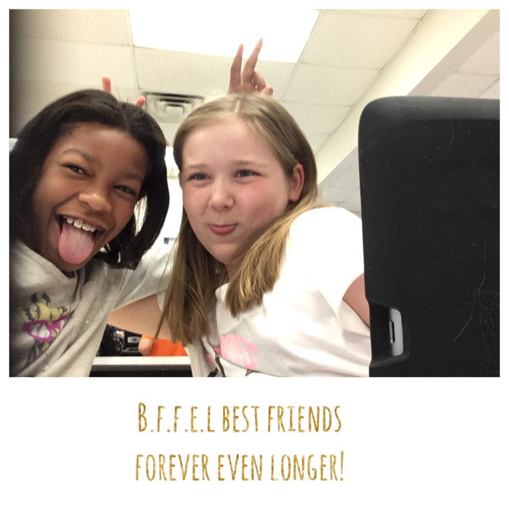 B.f.f.e.l best friends forever even longer! Awesomeness😃🤯😃🤯😃🤯😃🤯😃🤯😃🤯😃🤯😃🤯😃🤯