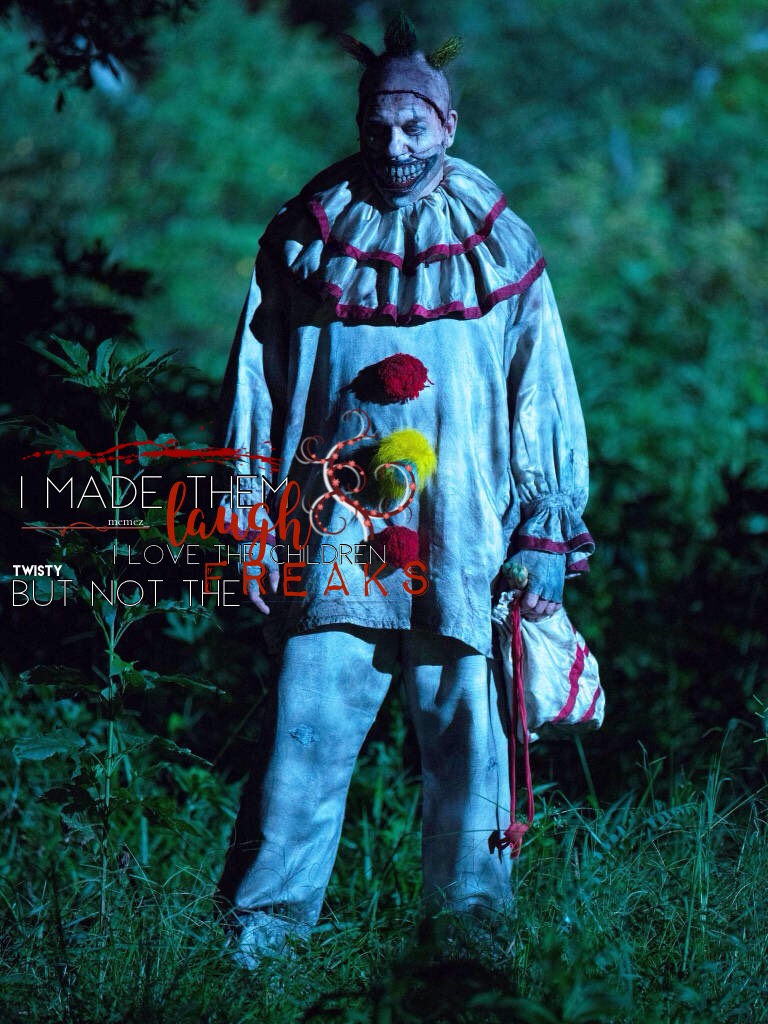 The only clown I'll ever love ❤️ Twisty x AHS Freak Show