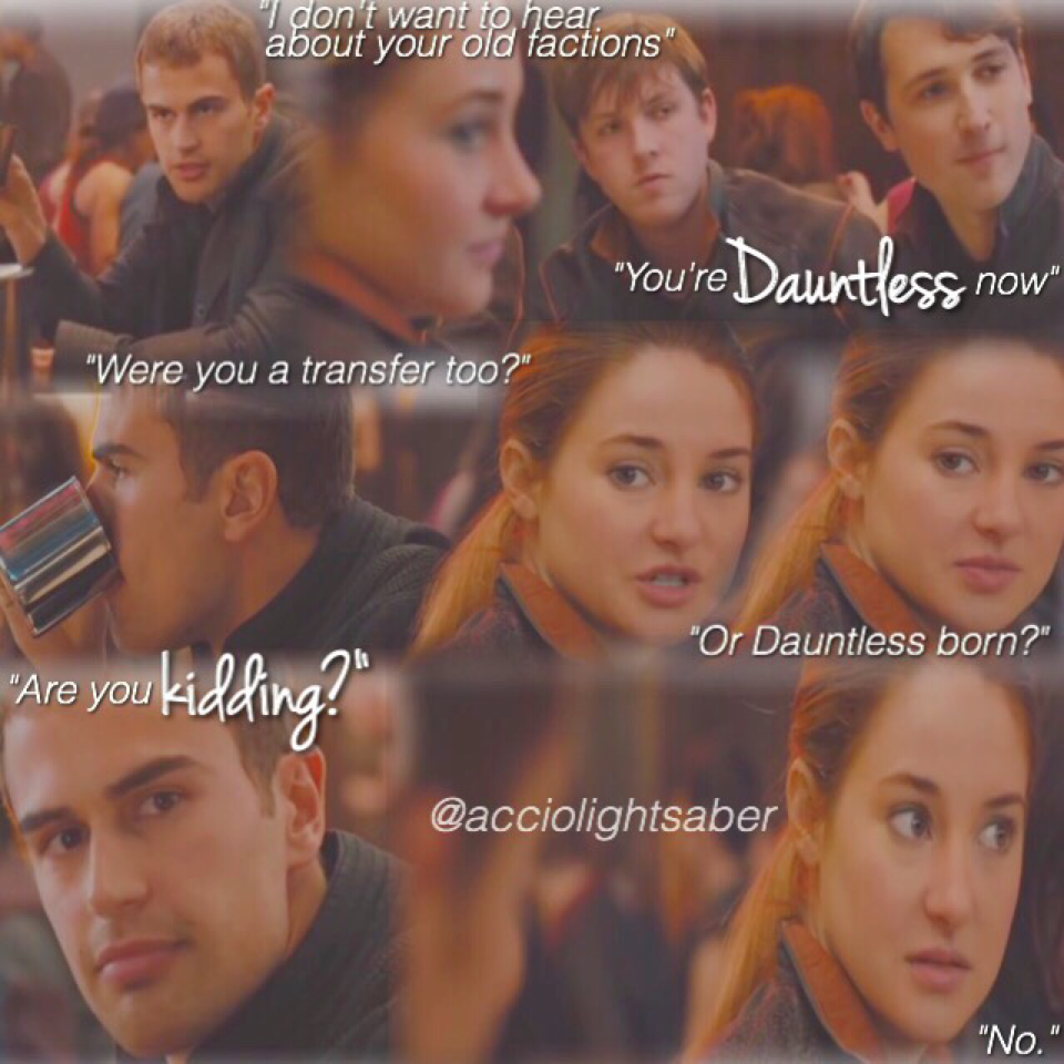FOURTRIS 😍🙌 Sorry for the Divergent spam, I hope you like Divergent 😏 I might not be as active here but I'll try! I'm probably going to read The Selection or The 5th Wave soon because it's on my TBR and Elise loved those books 🙂 