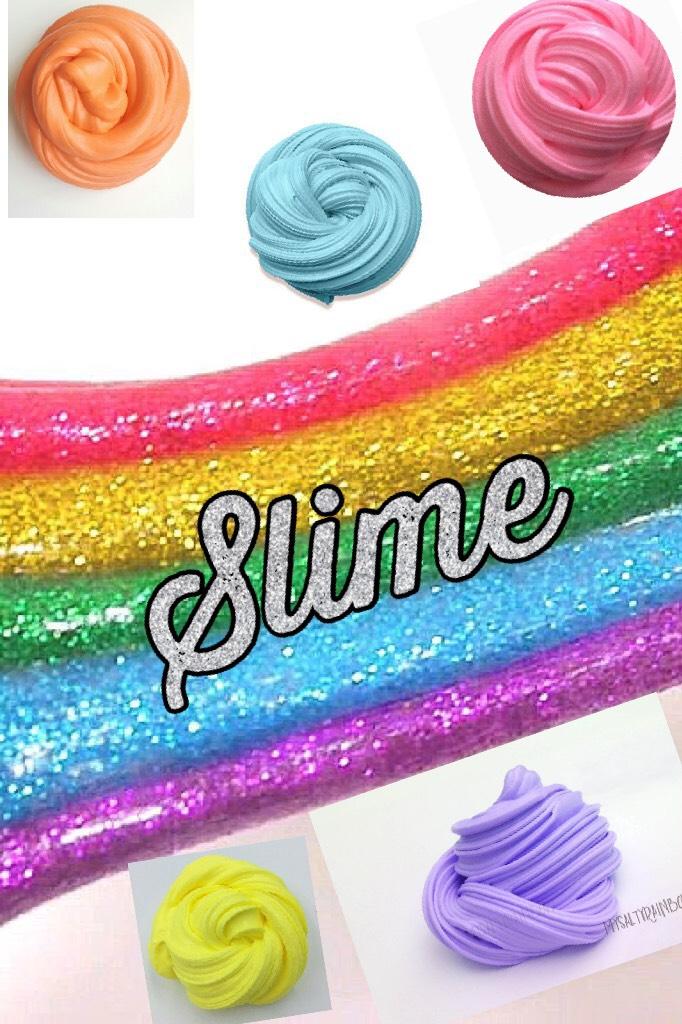 I love slime it’s so cool and fun to play with!