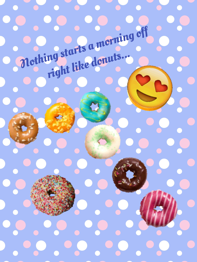 Nothing starts a morning of right like donuts...
Sooo true!:D
Like if you love donuts!