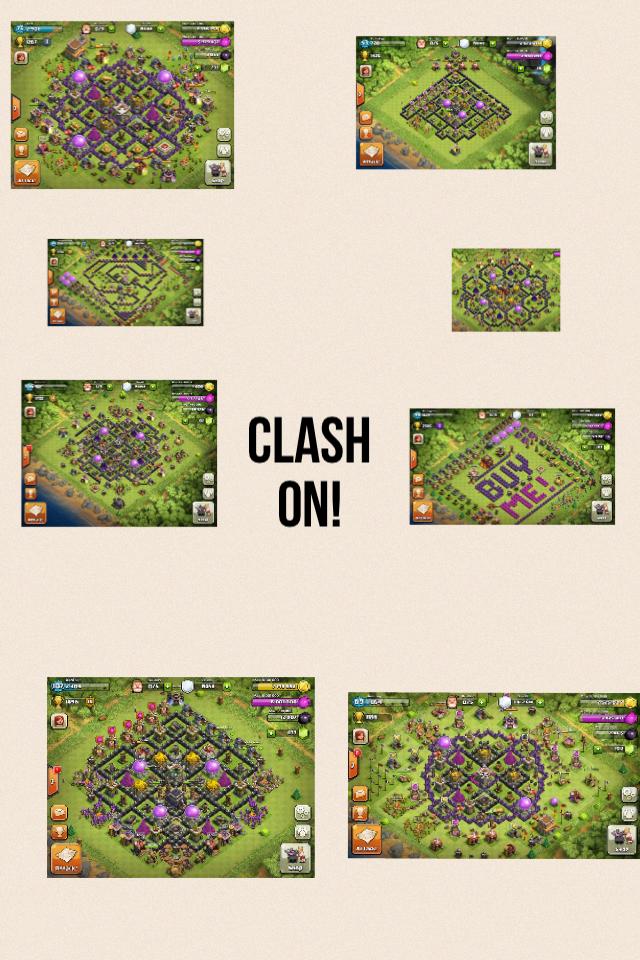Clash on!
Tell me if you play clash of clans!!!