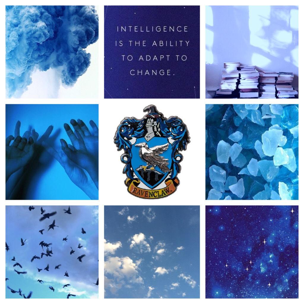 Ravenclaw! 💙 I'm doing them in order of my favorites.. gryfindors last 