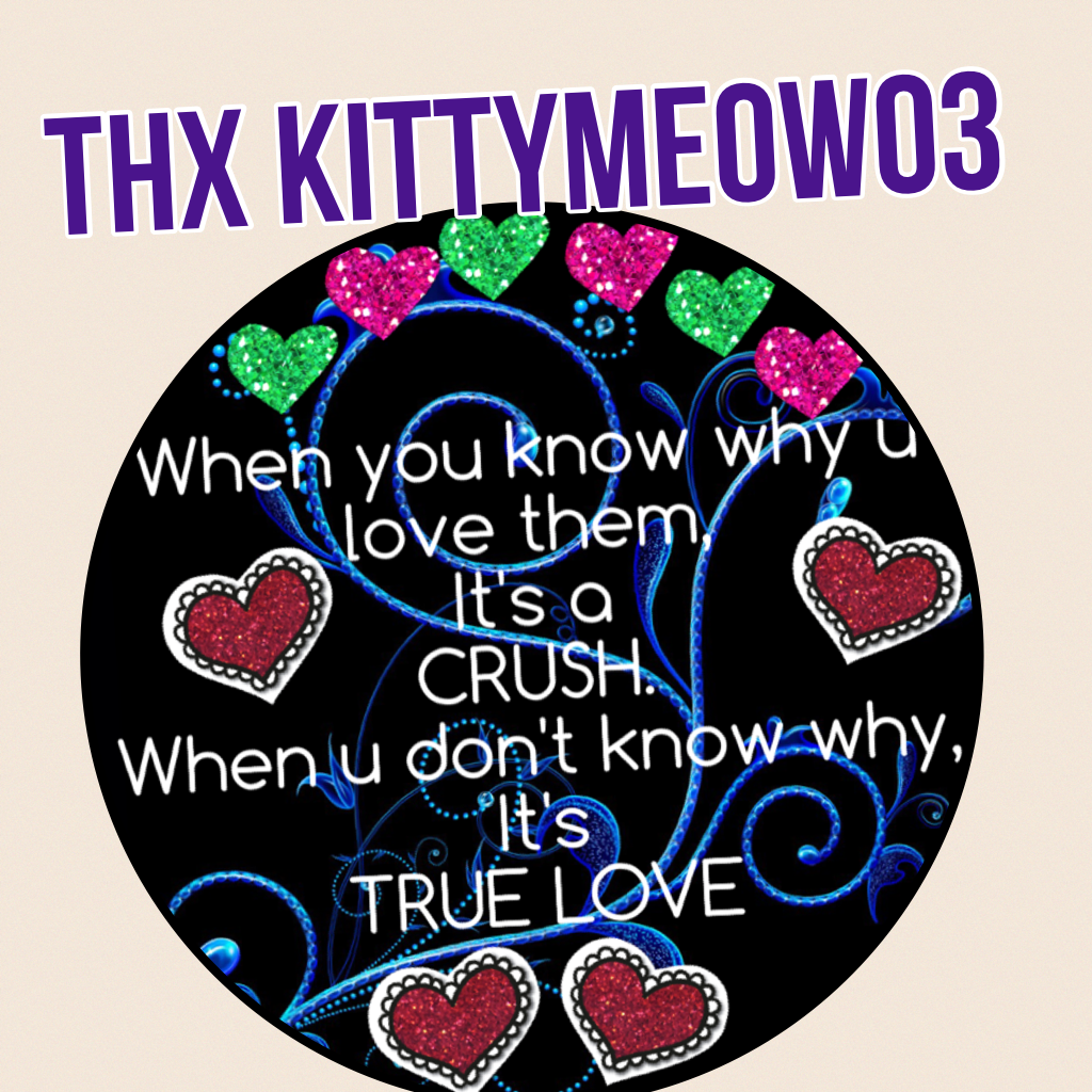 Thx Kittymeow03