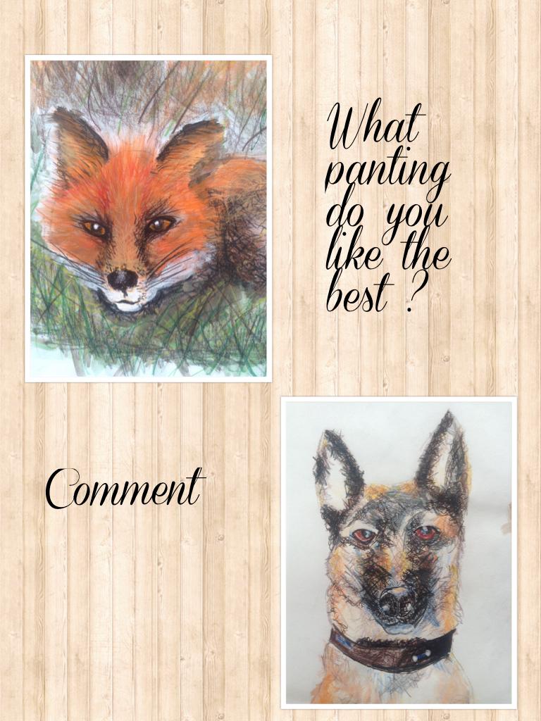 What panting do you like the best ?