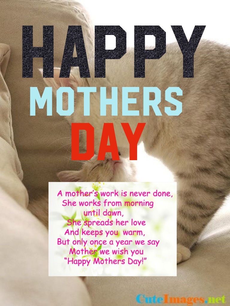 Happy Mother's Day everyone