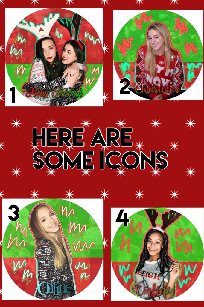 Click emoji 🎄


















Here are some Christmas icons comment the number of the one that you want and I'll put your username and I'll give it to you 