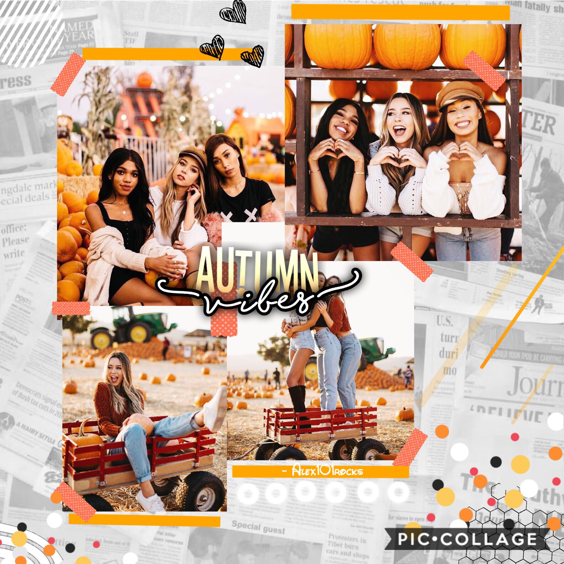 Autumn Collage! New style? Comment if so