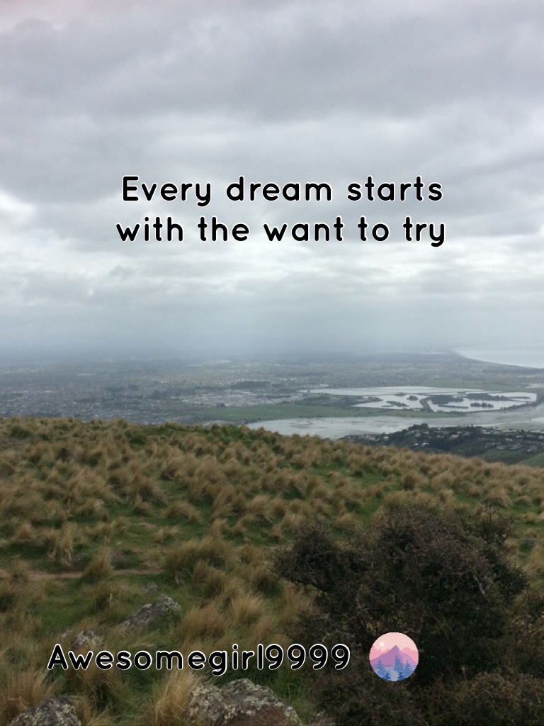A new quote using an awesome pic I took yesterday of Christchurch nz