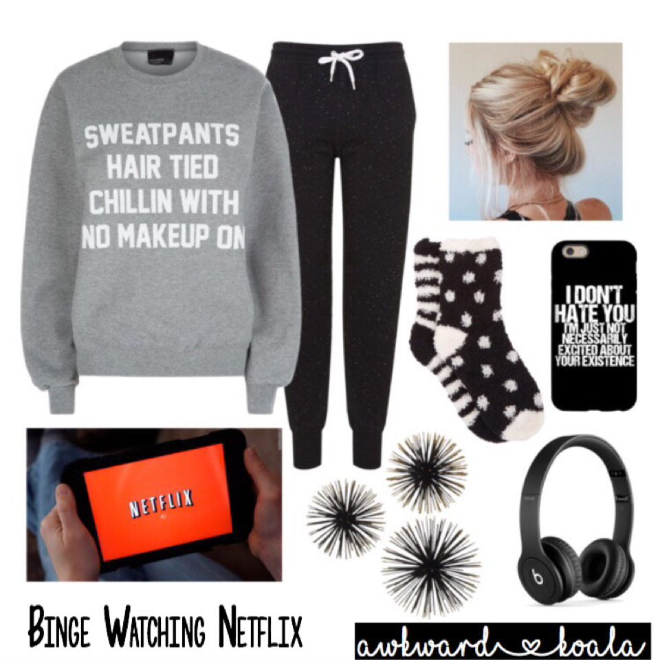 ✌🏼️Click Here✌🏼️ 
Comfy Outfit for watching 300 episodes on Netflix 