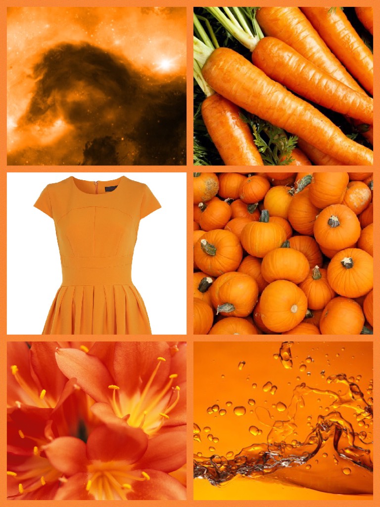 Orange Pic Collage 