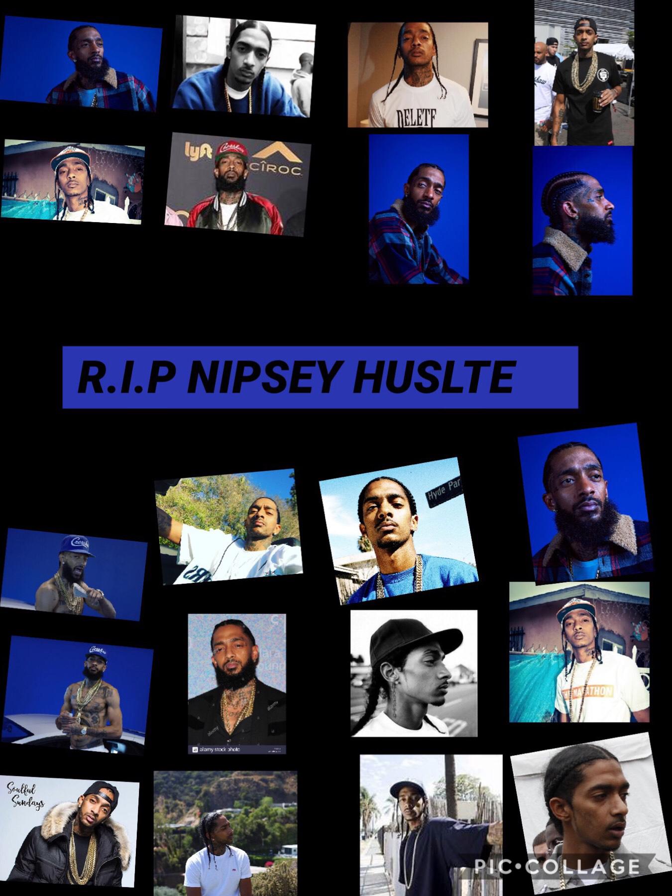Rip nipsey hustle