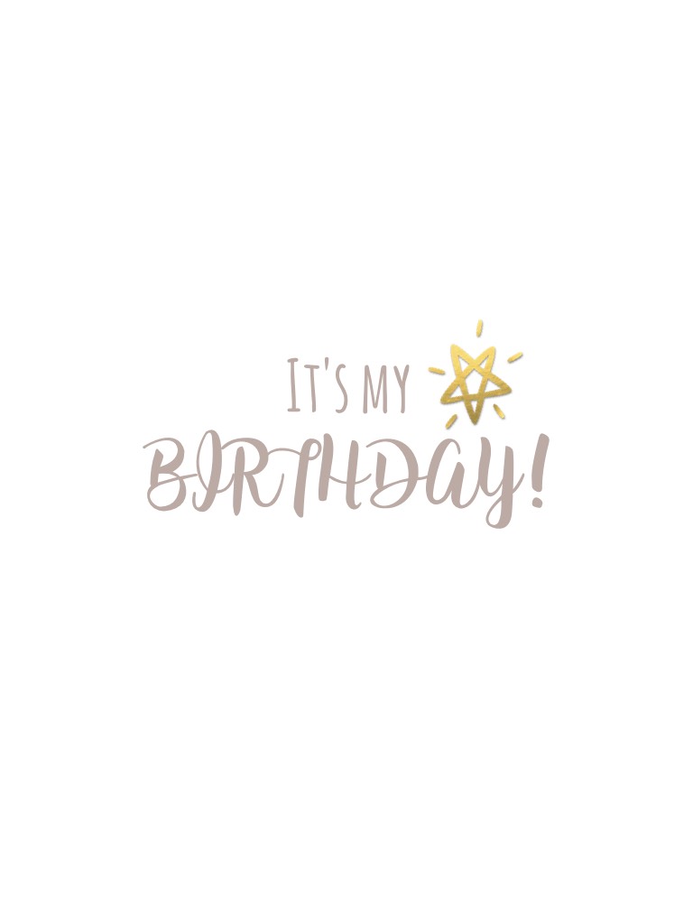 :D HI EVERYONE ITS MY BIRTHDAY TODAY 29th OF MAY!!! 
