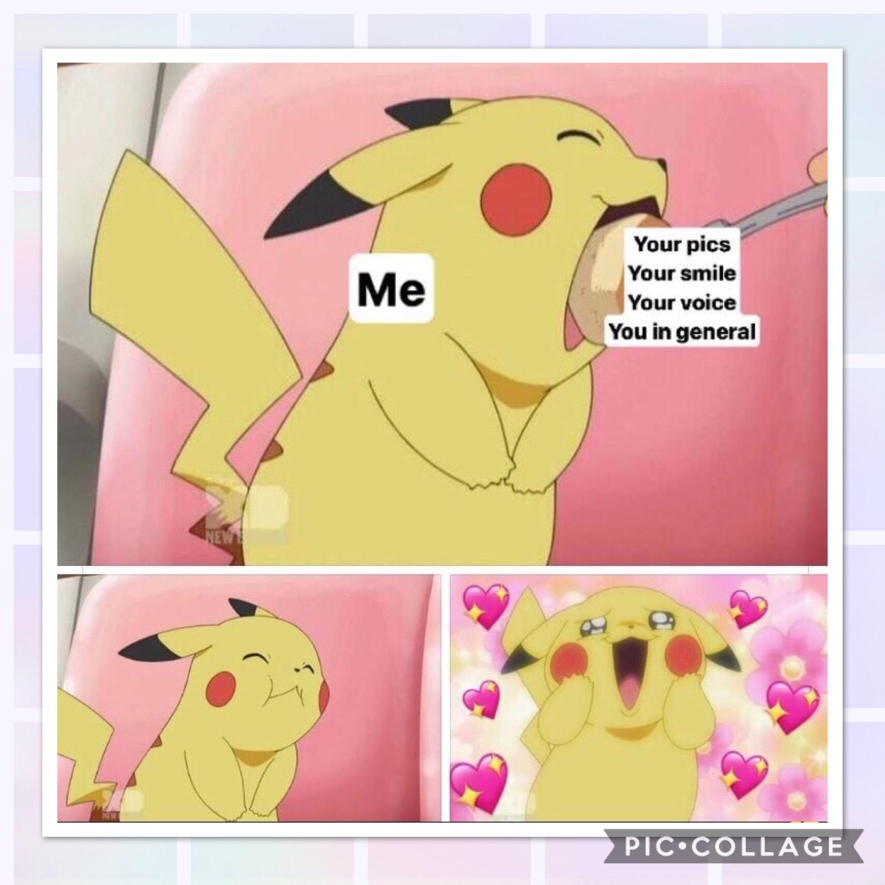 *yall i really like pikachu