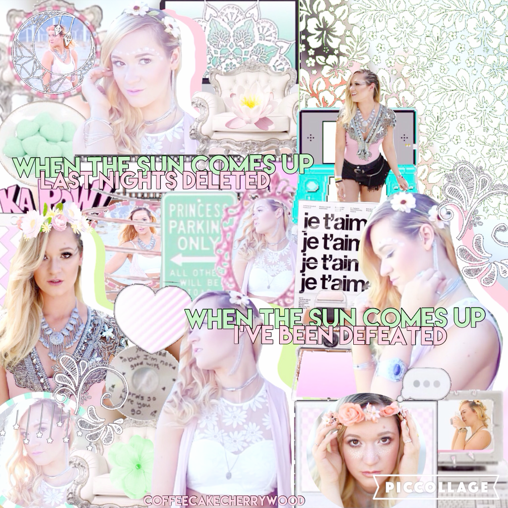 🌸Click🌸
Alisha Coachella edit! This took my literally four hours🍃
Aha so I broke down in school yesterday because I was sad🌷
Went to Starbucks and walked to school (walked for the 1st time)🌸
Shoutout to YurBae and PuppyArt26🌷🍃💫🌸