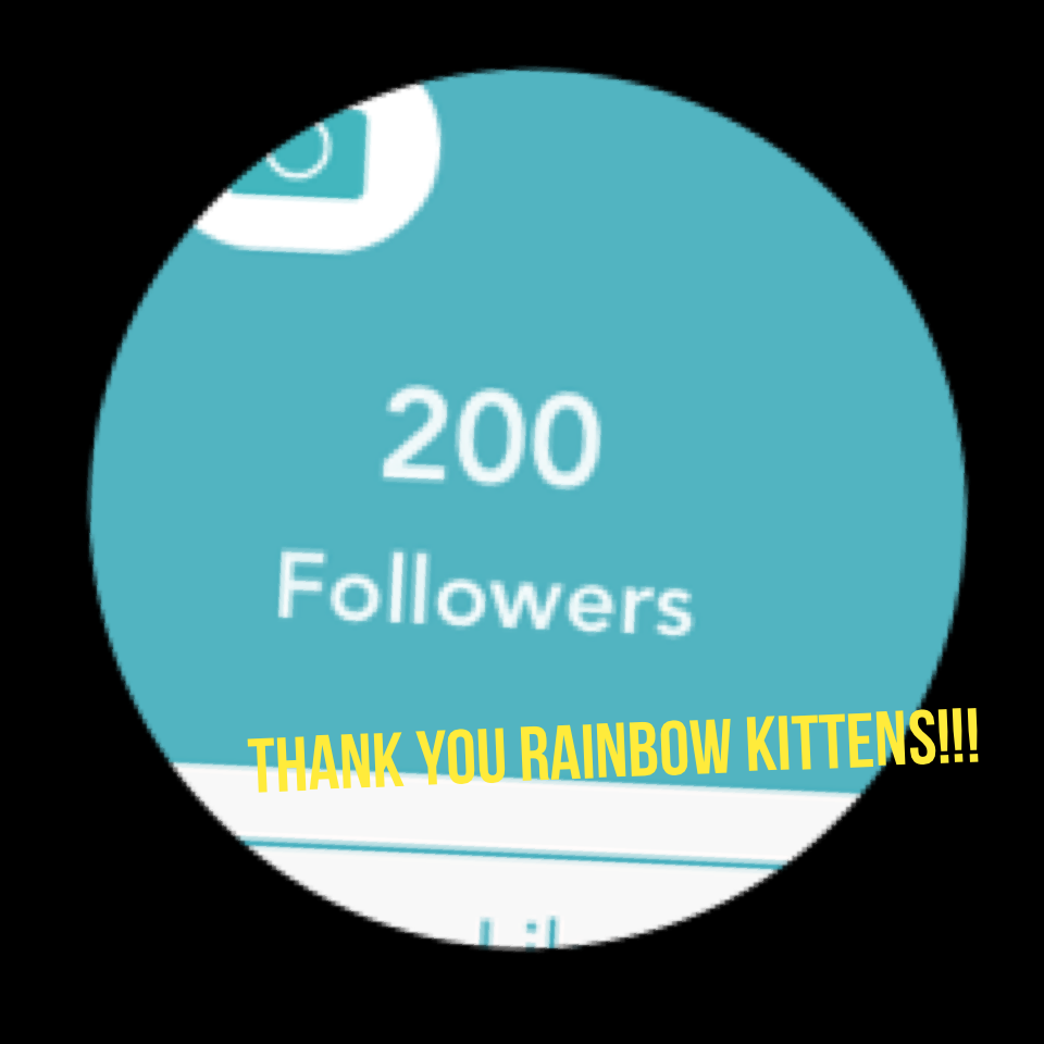 Thank you Rainbow Kittens!!! 