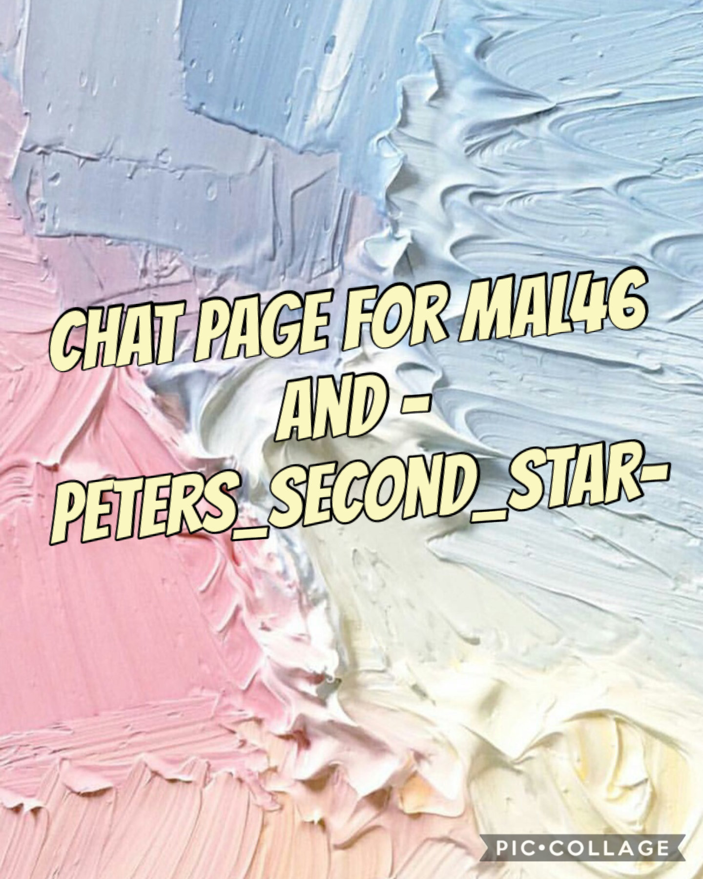 Chat page with -Peters_Second_Star-