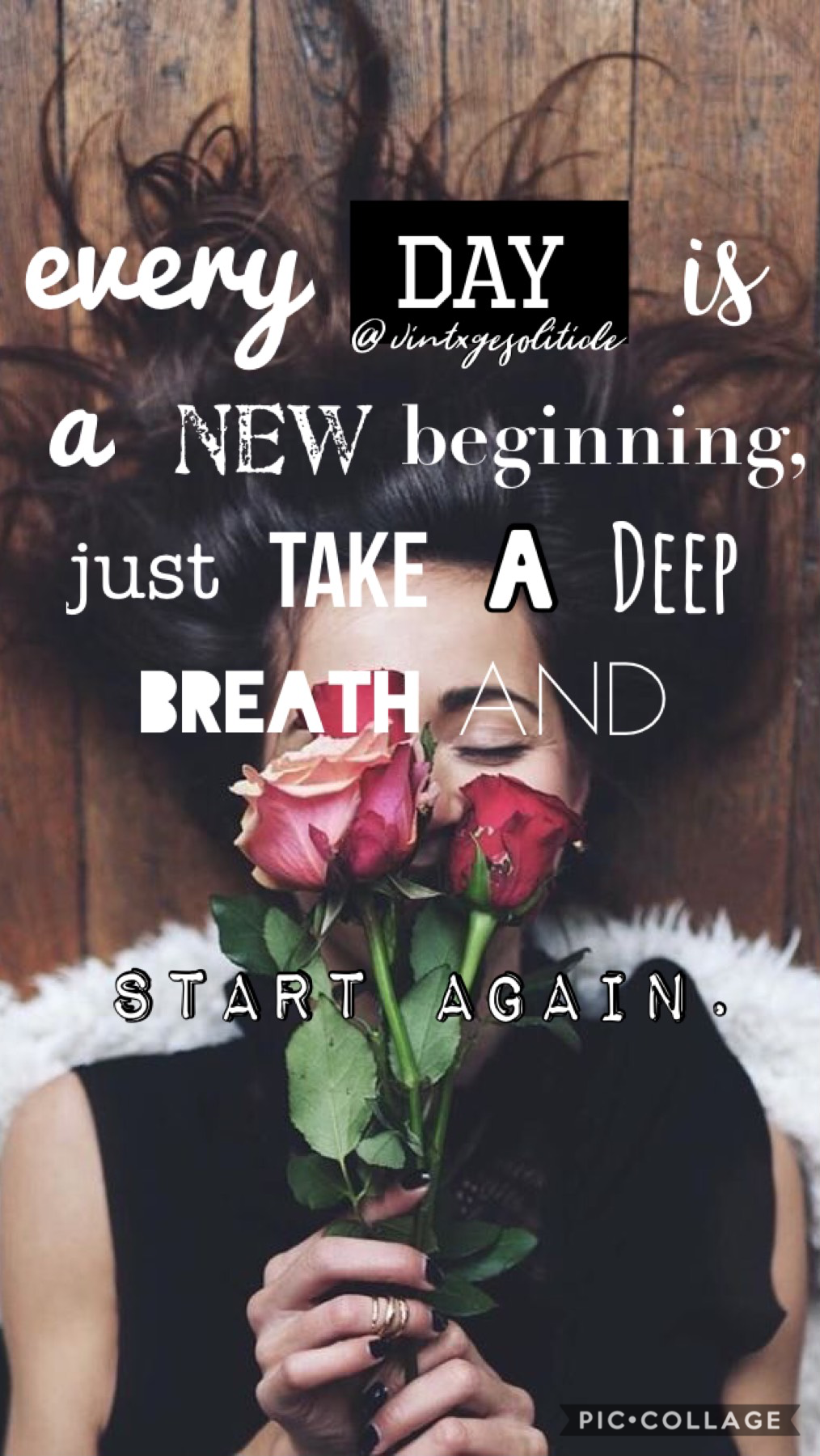 🥀 tap 🌹👀
-
🌻 everyday is a new beginning, just take a deep breath and start again. 🍂 

@vintxgesolitude