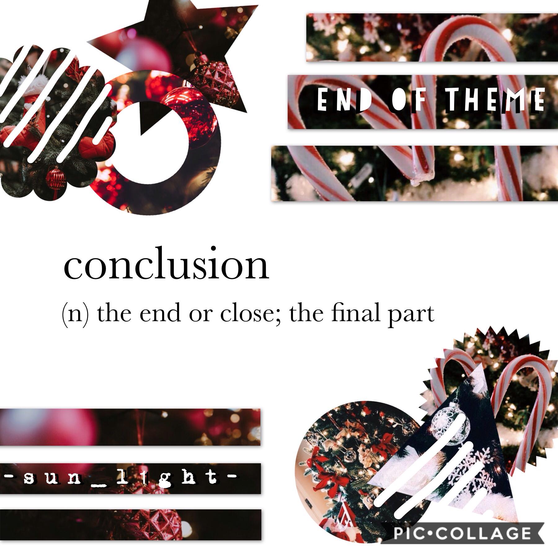 hit the star --> ⭐️
I'm sad to say, it's the end of this theme! I wanted to end off festive as Christmas draws closer,
which leads to the Christmas countdown and lots of new festive collages coming up soon! talk later! ✨🎄 20/12/19 💞 m e l