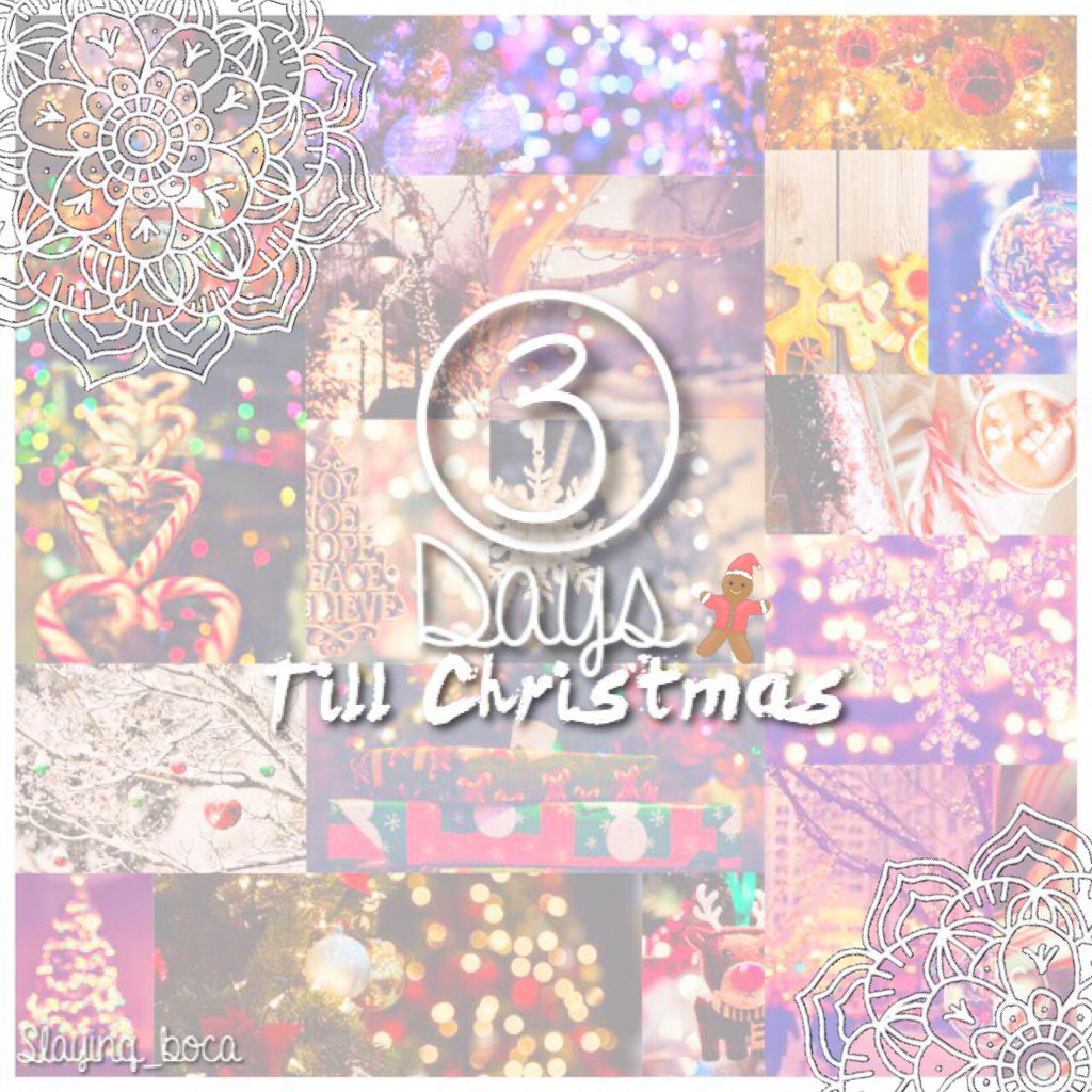 Christmas countdown!! Getting closer!!😍😜how's everyone?💗