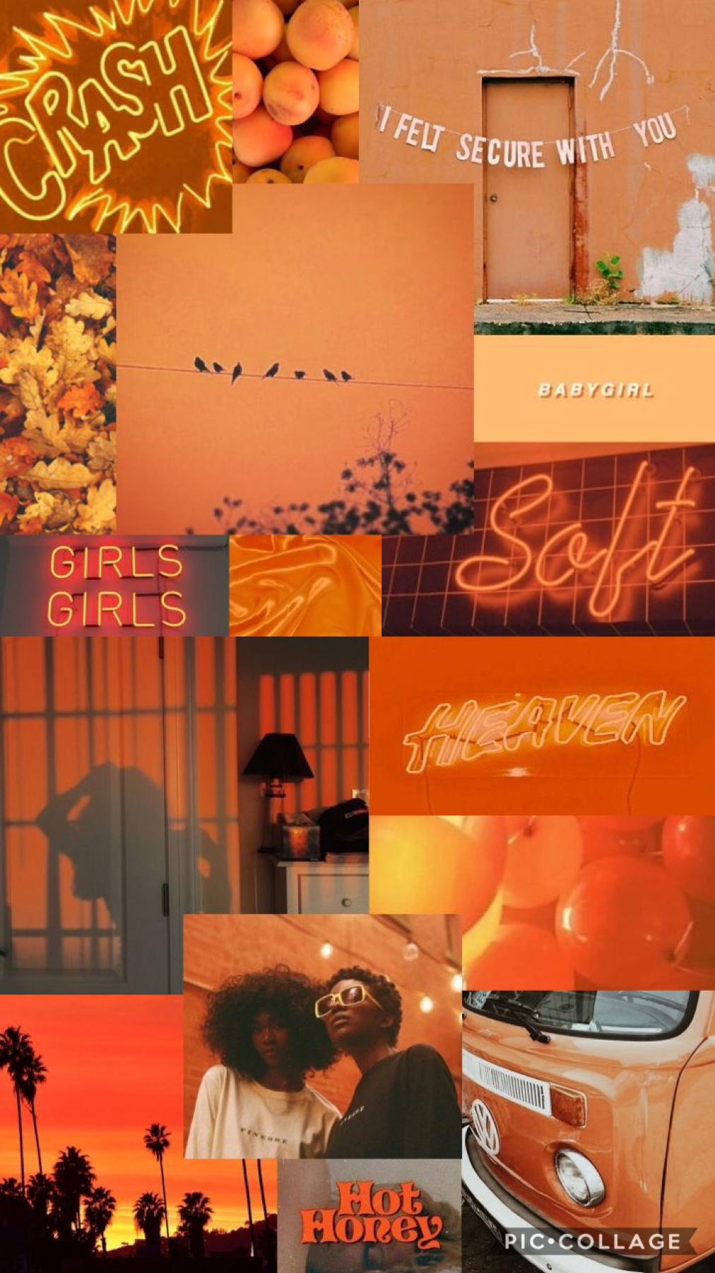 #orange collage 🧡🧡🧡