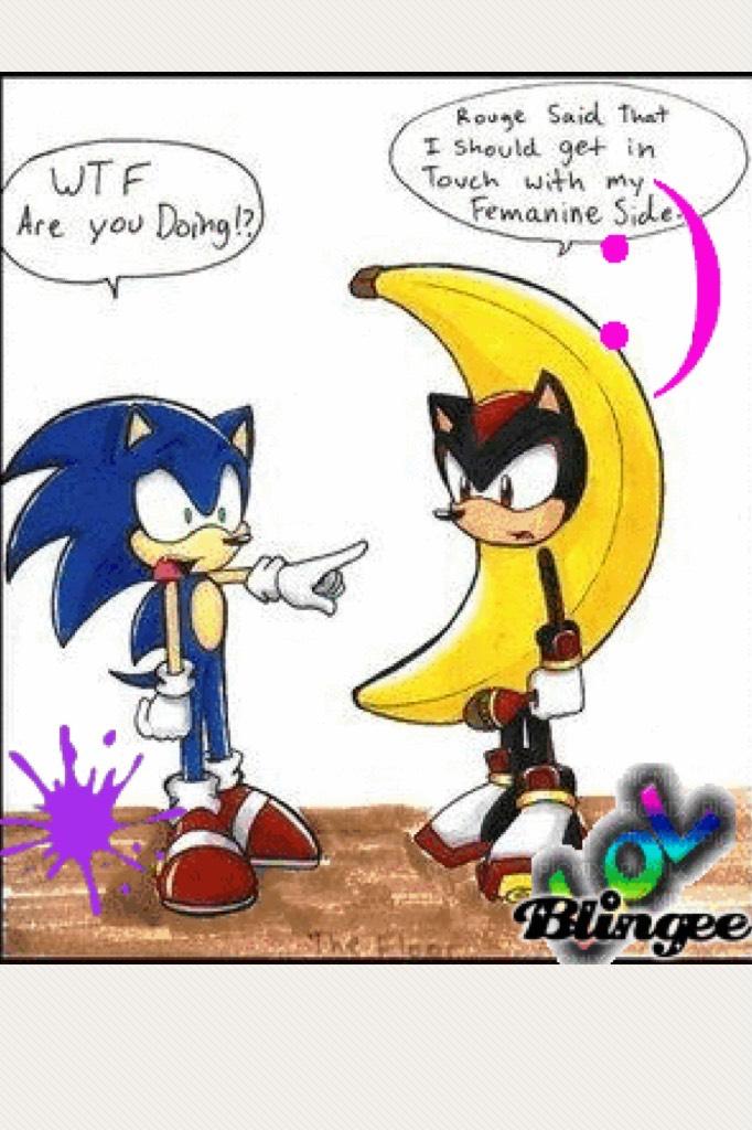 Hello everyone! Sorry for the inactivity. I just thought I'd post some funny Sonic fanart, because why not?😂
