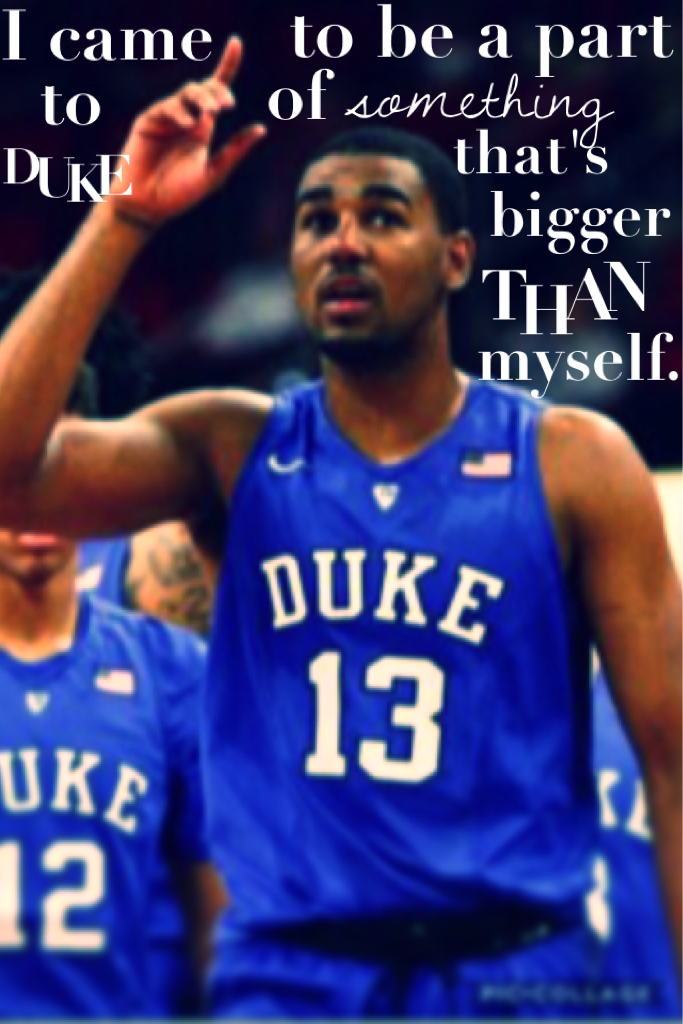 A quote by Matt Jones after Duke's win over Notre Dame for the ACC championship🏀