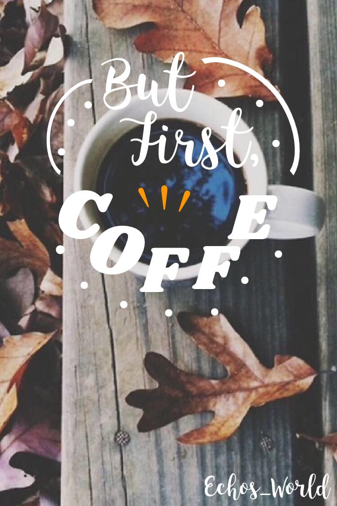 🍂Coffee and Fall edit!🍂☕️