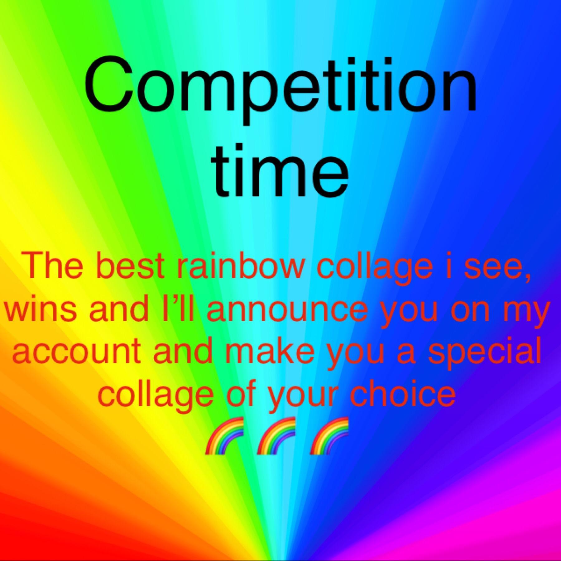 Competition time!! 🌈 