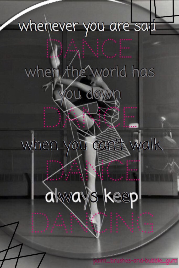 Click💃💃💃
Always keep dancing
I'm a dancer
#DANCEFOREVER💕💕
🦄🦄🦄🦄🦄🦄🦄🦄