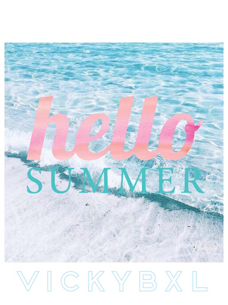☀︎Hey Summer ur finally here!☀︎ 
btw I'm changing my theme for summer!😘 I'm gonna try being active this summer but I can't promise anything... even if no one cares!😂😂 kisses to everyone😘💘