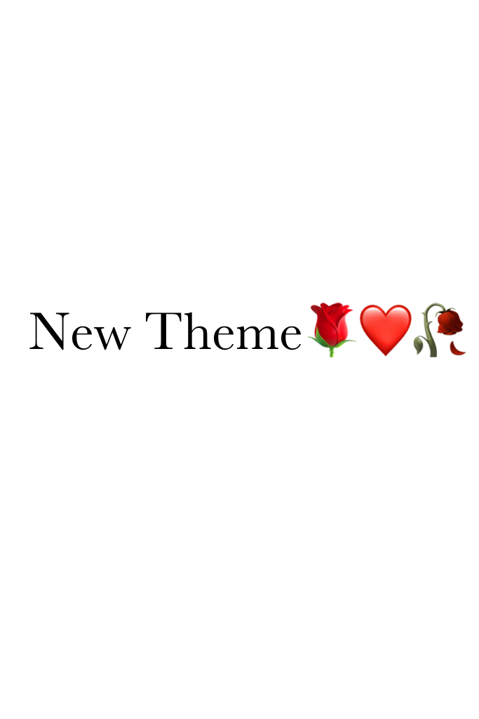 ❤CLICK❤

🥀NEW THEME!!! This theme is a red/maroon/burgundy type of color ((:🥀
