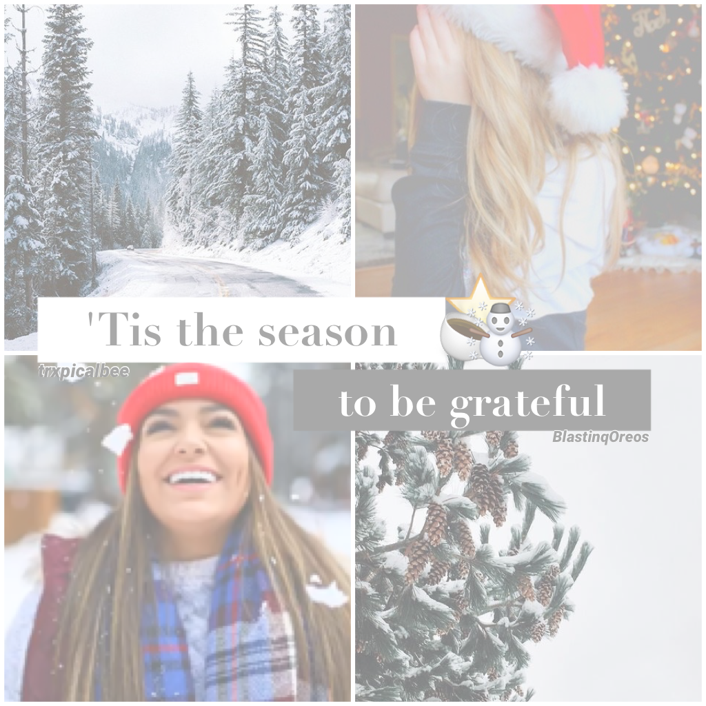 (11.26.16) 

A remake of one of my past edits. I miss last Christmas. ⭐️
QOTD: winter or fall? 
AOTD: winter! ☃