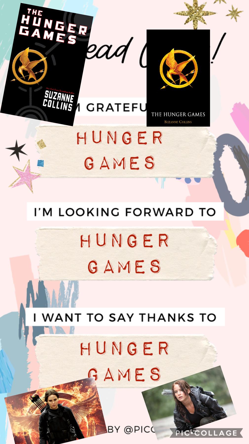 Hunger games, I am grateful for it.😂❤️