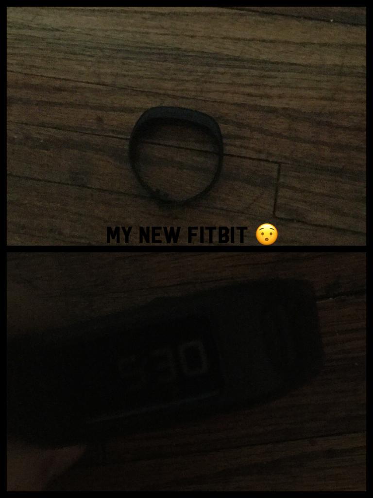 My new Fitbit 😯