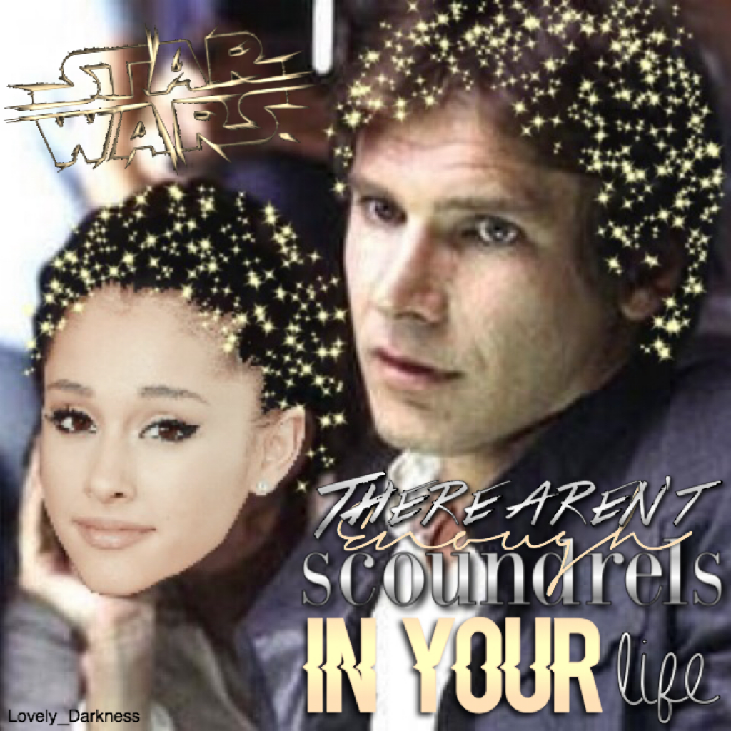 Ahh if Ari was Leia in the movies...🙈😩 I did the pic myself!