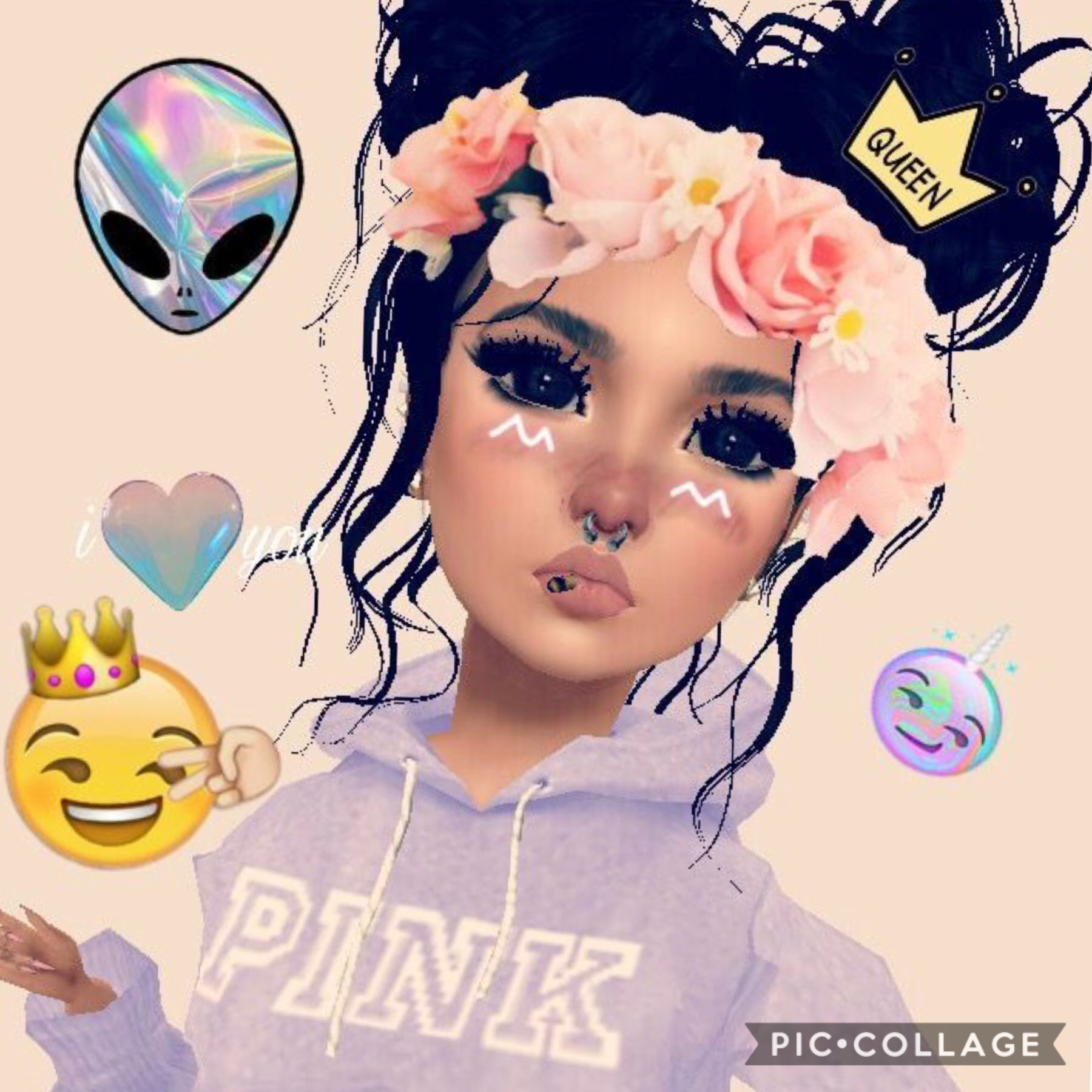 My imvu person and i got to more