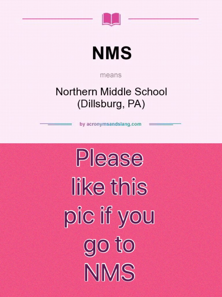 Please like this pic if you go to NMS