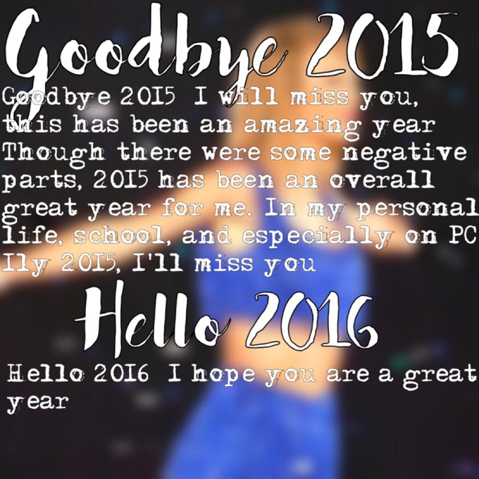 Happy New Year!!! 🎉🎊🎉🎊🎉Last post for 2015!!!