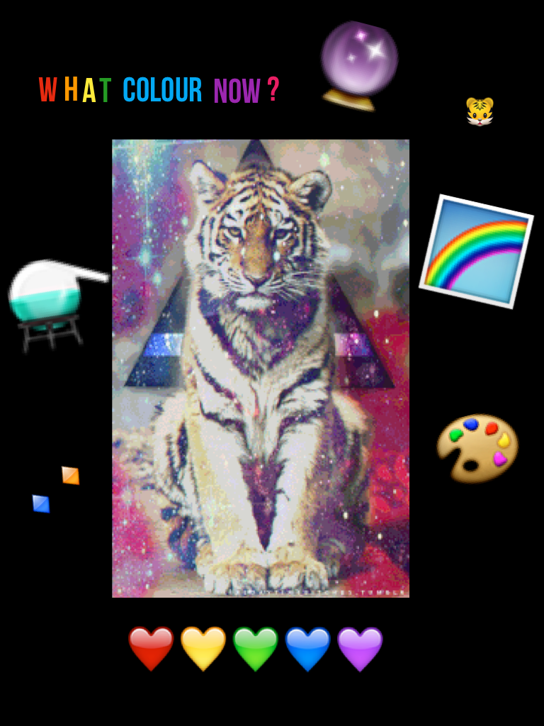 Make a collage of what you fav animal is and what your fav emoji is🐯🐯🐯🐯🐯🐯
