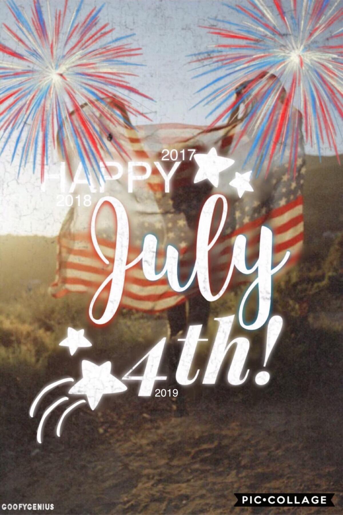 💥Tap Here💥
Happy 4th! Remember? I’m going to post this collage every year! Are you sick of it yet? It’s only been 3 years, LOL. Rate 1-10 please.
QOTD: Hot or Cold?
AOTD: Cold