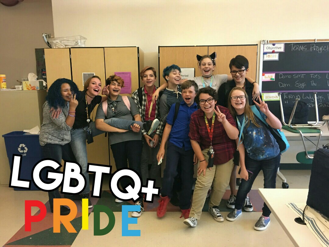 no one's posted in a while so I decided to post about the new LGBT club @ my school
-Adri