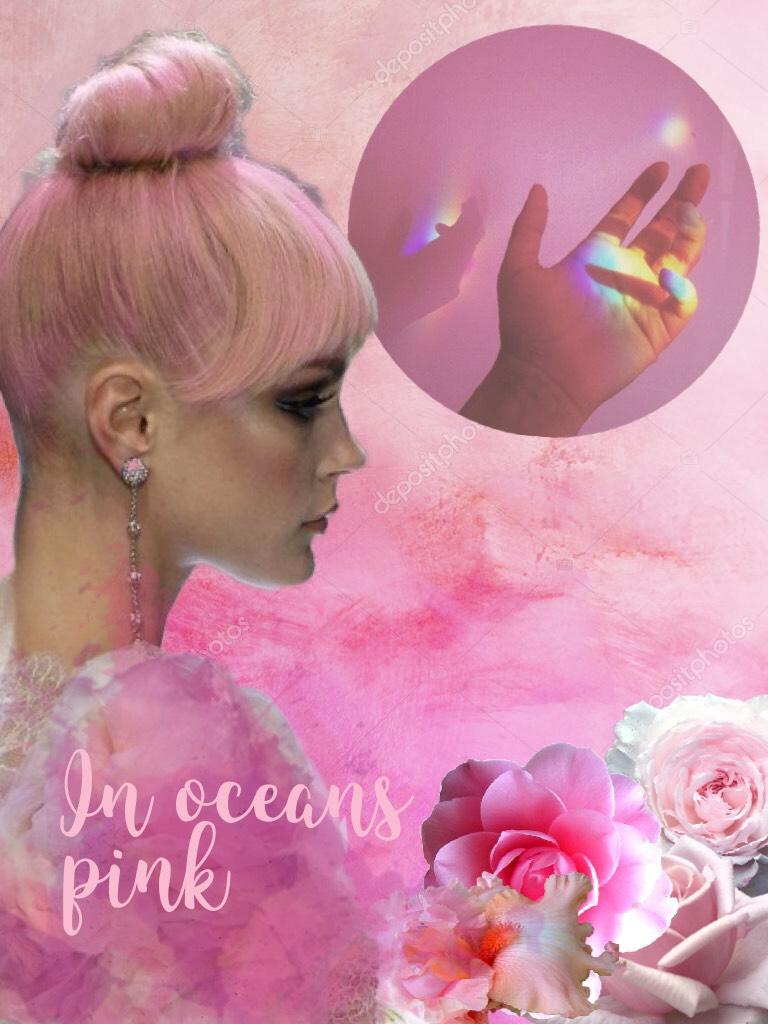 In oceans pink