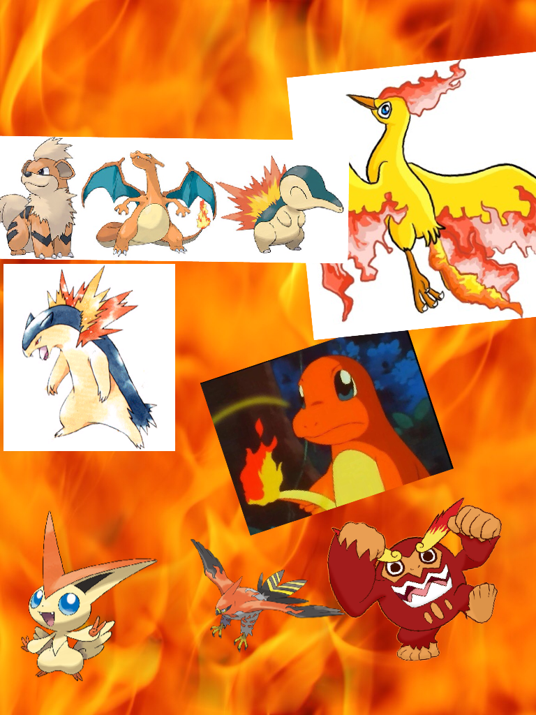 Fire type Pokemon 